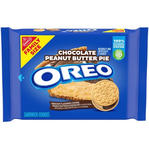 CHOCOLATE PEANUT BUTTER PIE FLAVOR OREO