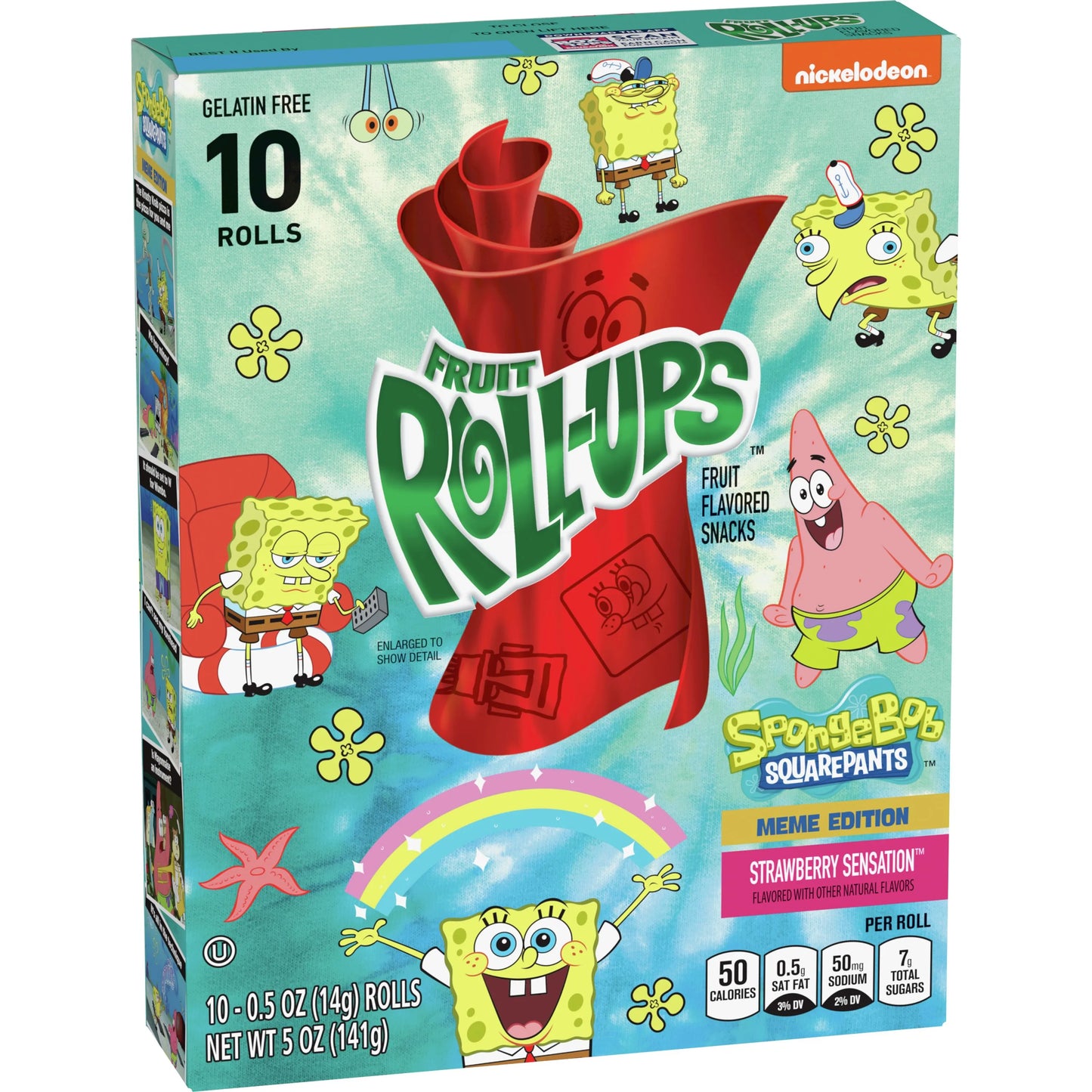 FRUIT ROLL UPS SPONGEBOB MEME EDITION