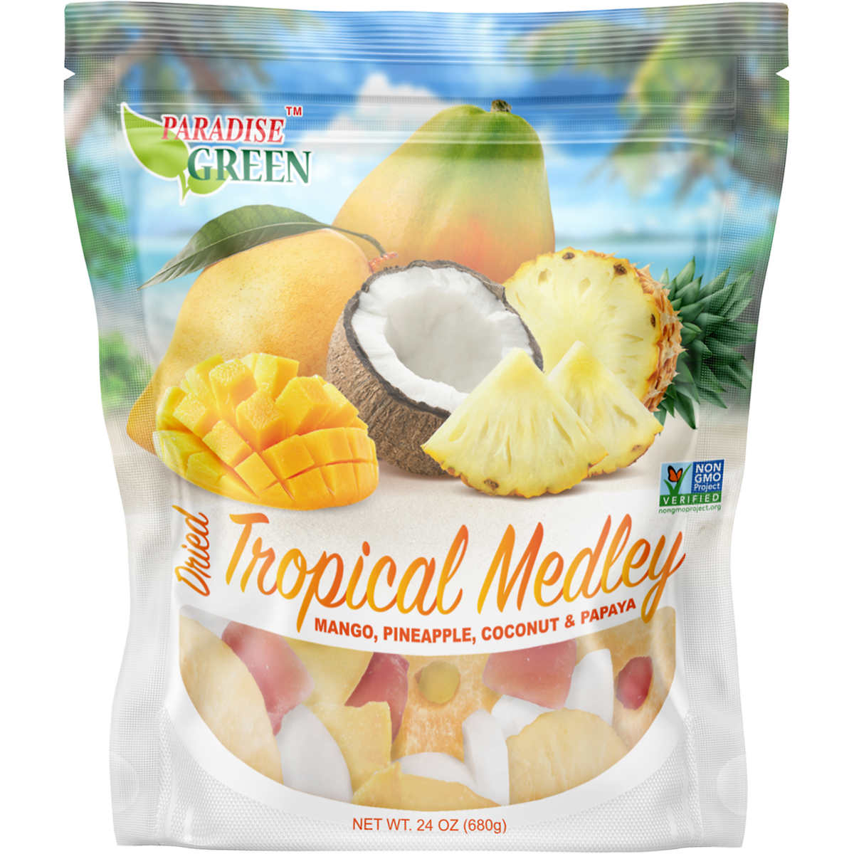 PARADISE GREEN TROPICAL MEDLY