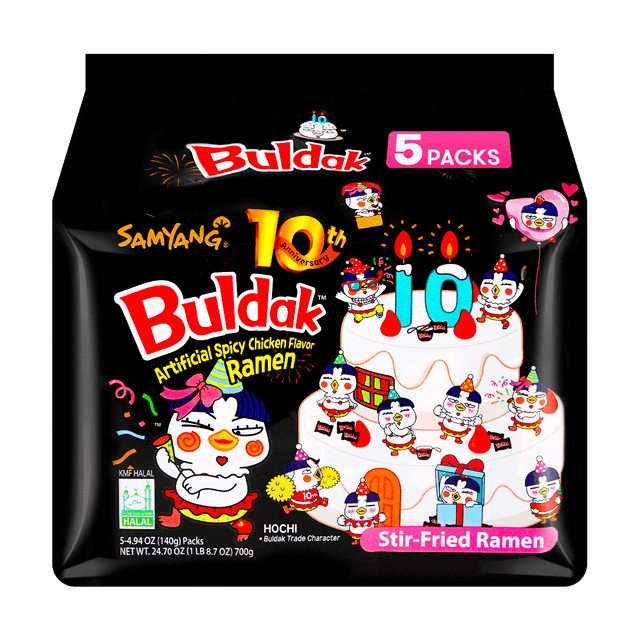 BULDAK 10TH ANNIVERSARY HOT CHICKEN RAMEN