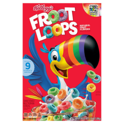 KELLOGGS FRUIT LOOPS CEREAL