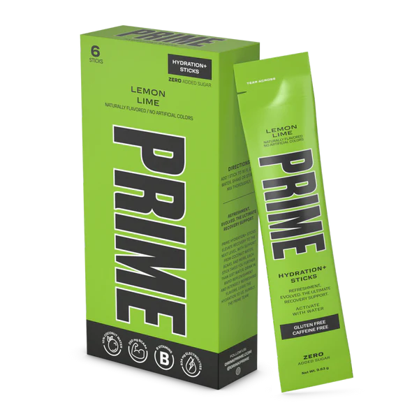 PRIME STICK BOX LEMON & LIME