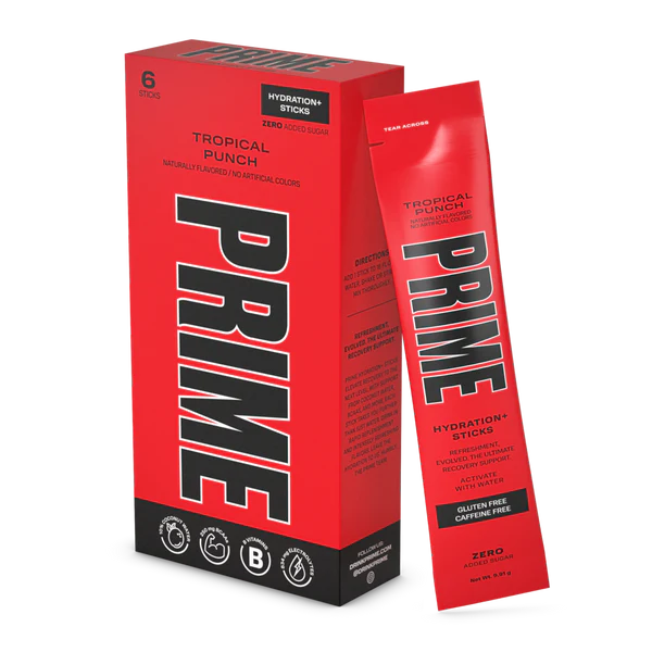 PRIME STICK BOX TROPICAL PUNCH