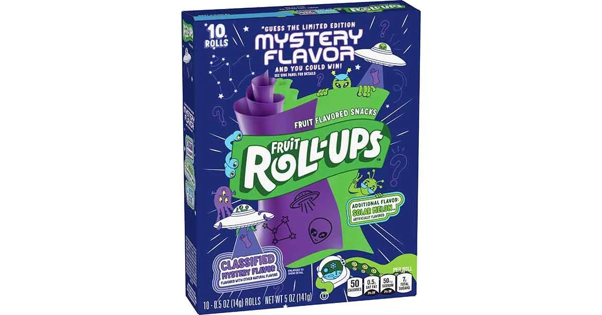 FRUIT ROLL UPS MYSTERY FLAVOR